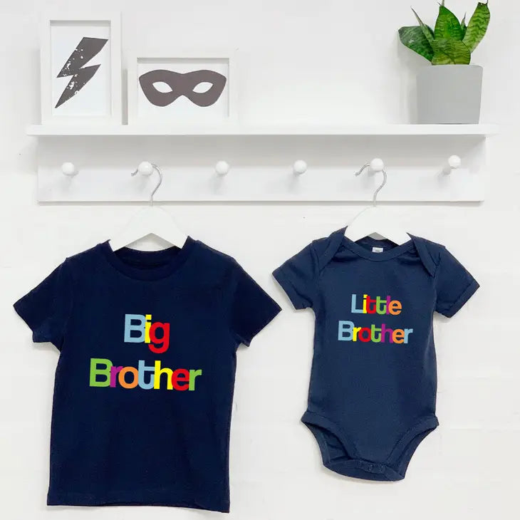 Big Brother or Sister and Little Sister or Brother Onesies &amp; T-Shirts
