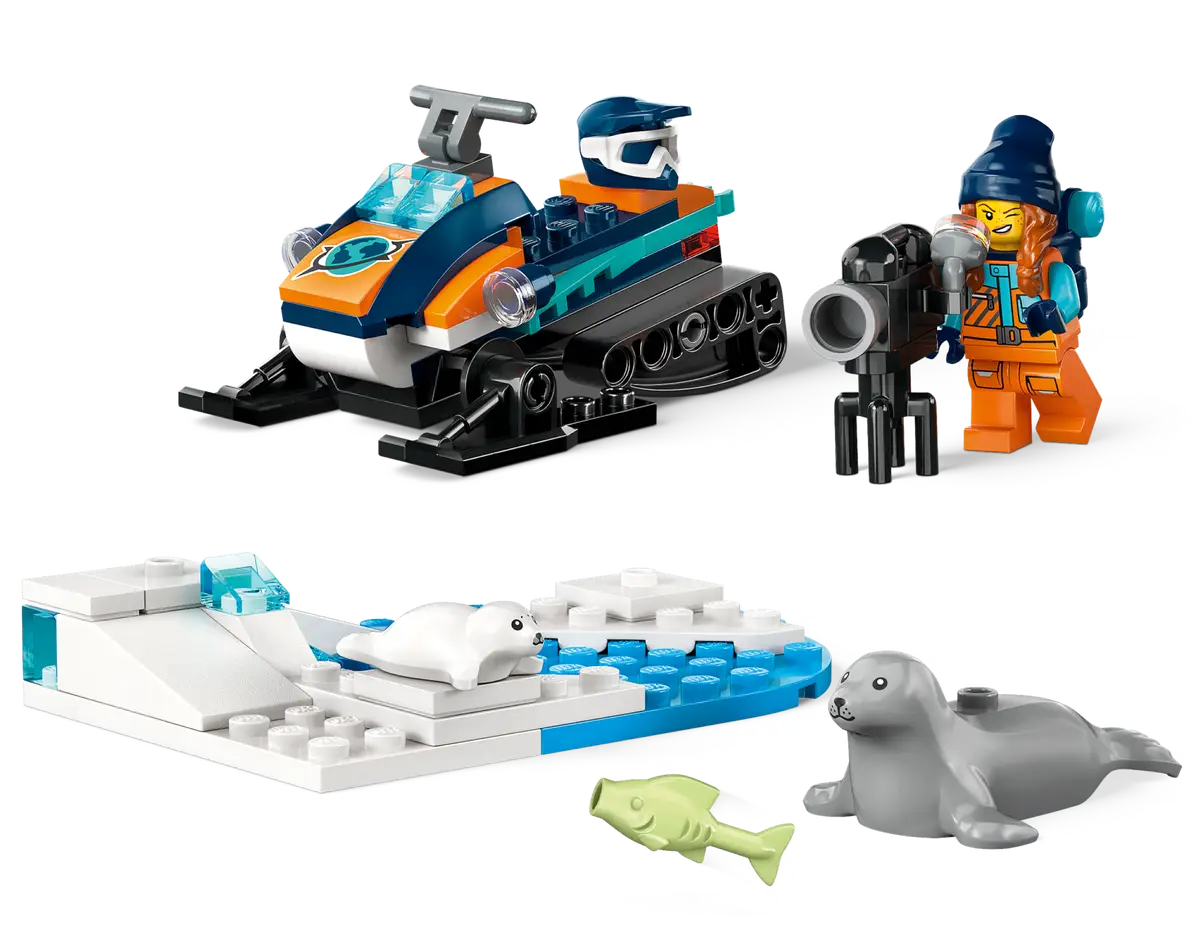 CITY 60376: Arctic Explorer Snowmobile