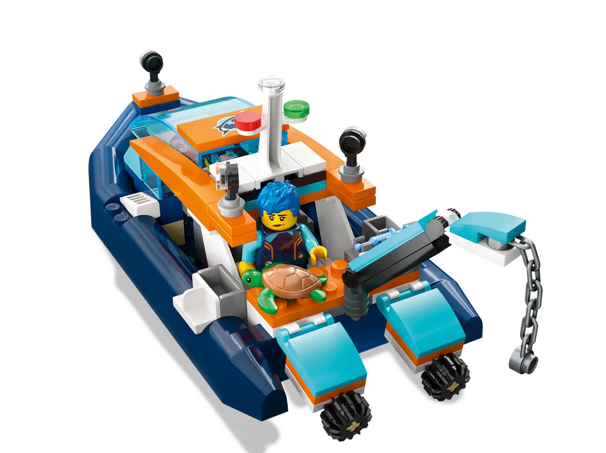 CITY 60377: Explorer Diving Boat