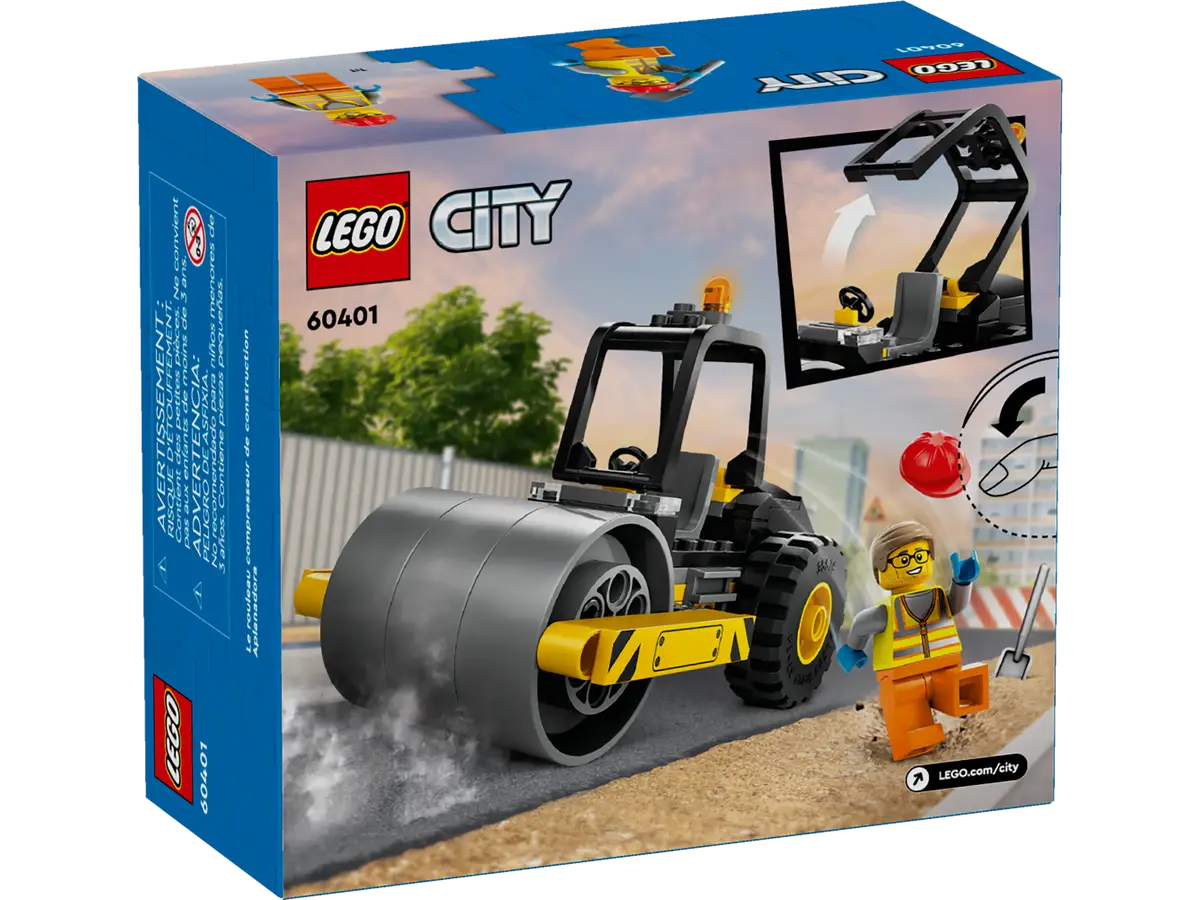 CITY 60401: Construction Steamroller