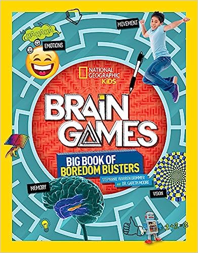 Nat Geo Kids Brain Games: Big Book of Boredom Busters