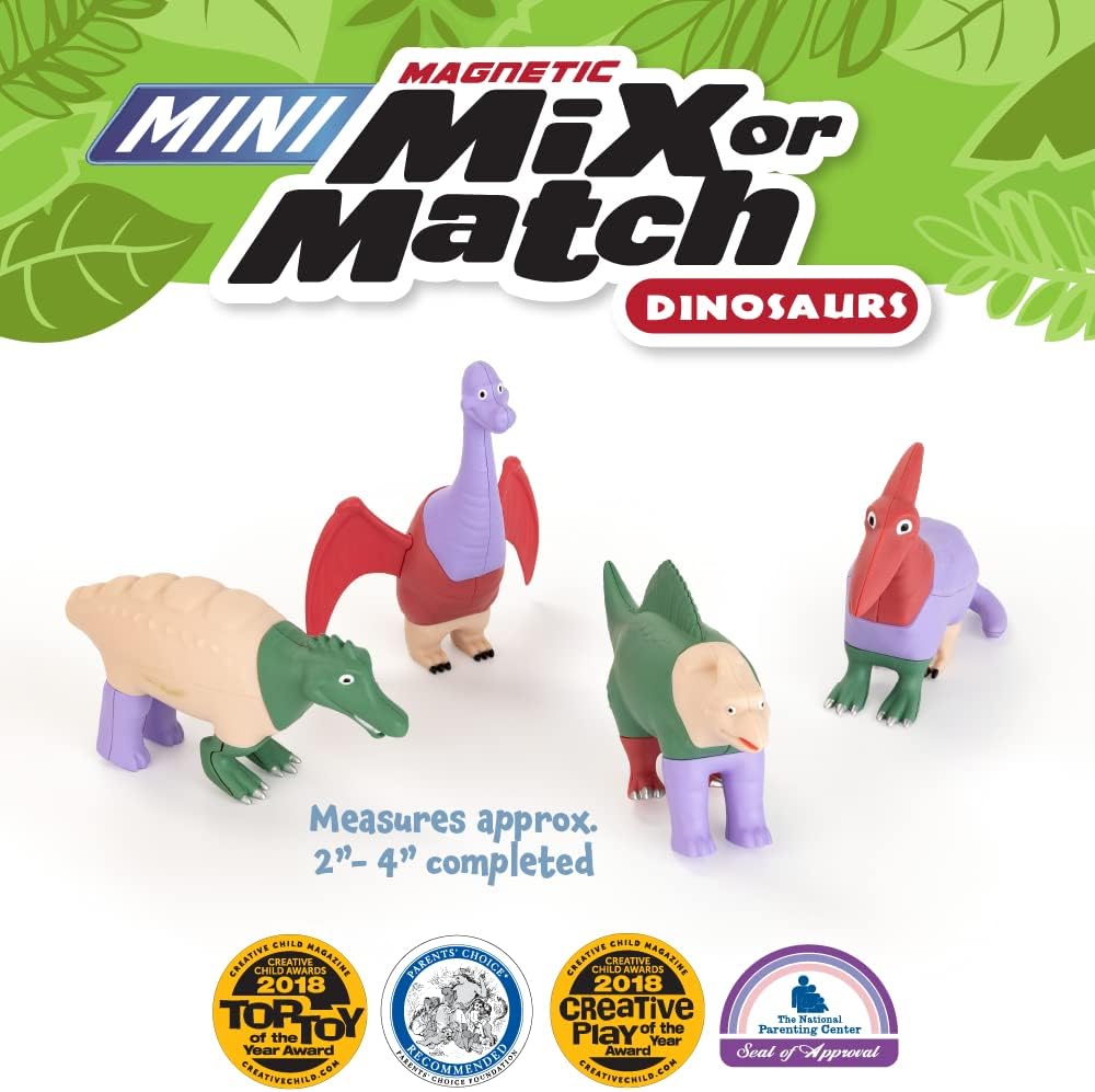 Mini Magnetic Mix Or Match Dinosaurs 2
