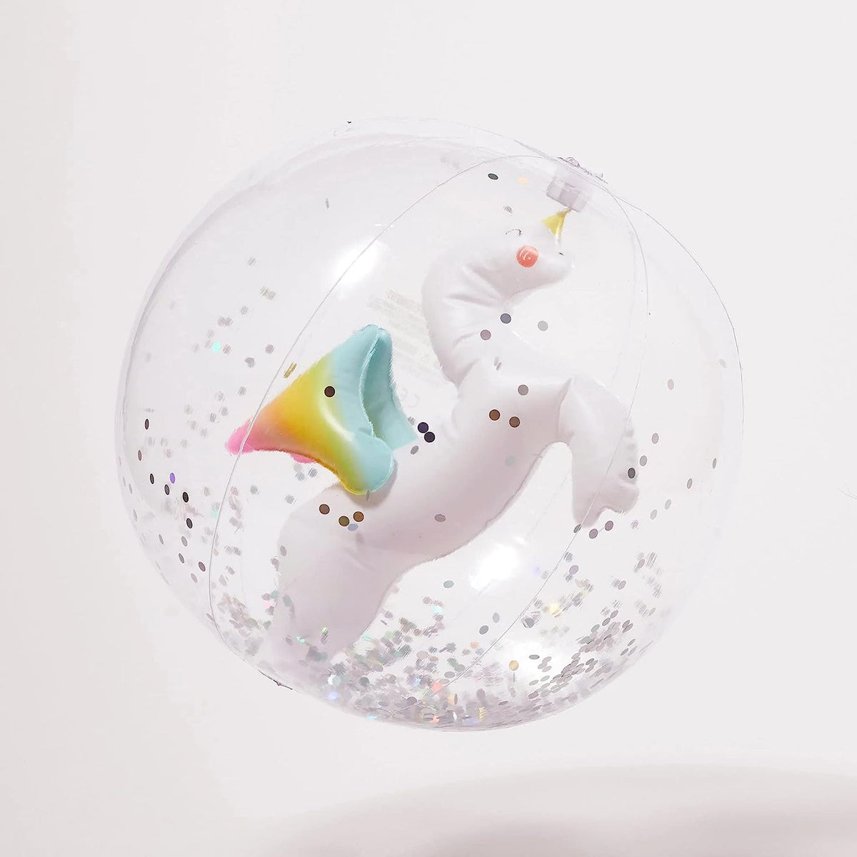 3D Beach Ball - Unicorn