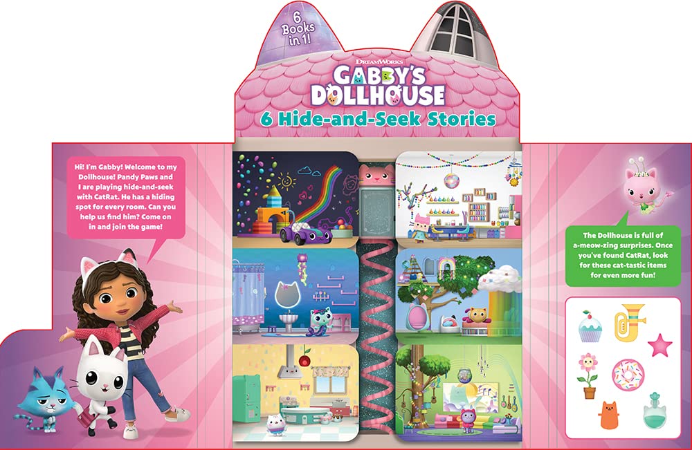 Gabby’s Dollhouse: 6 Hide &amp; Seek Stories