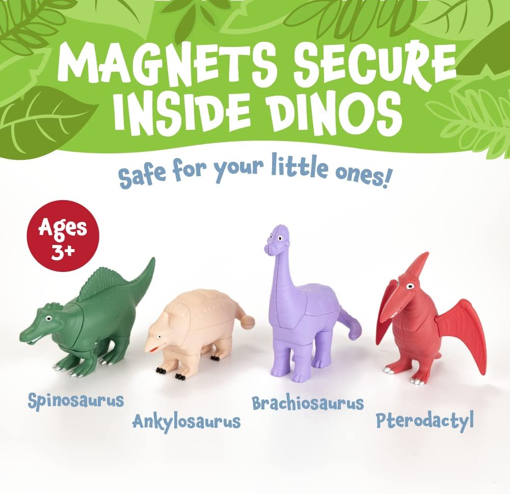 Mini Magnetic Mix Or Match Dinosaurs 2
