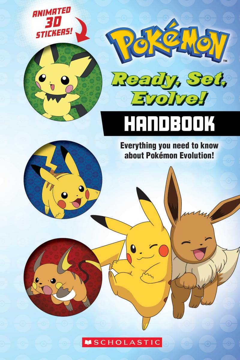 Pokemon: Ready, Set,  Evolve with 30 animated Stickers