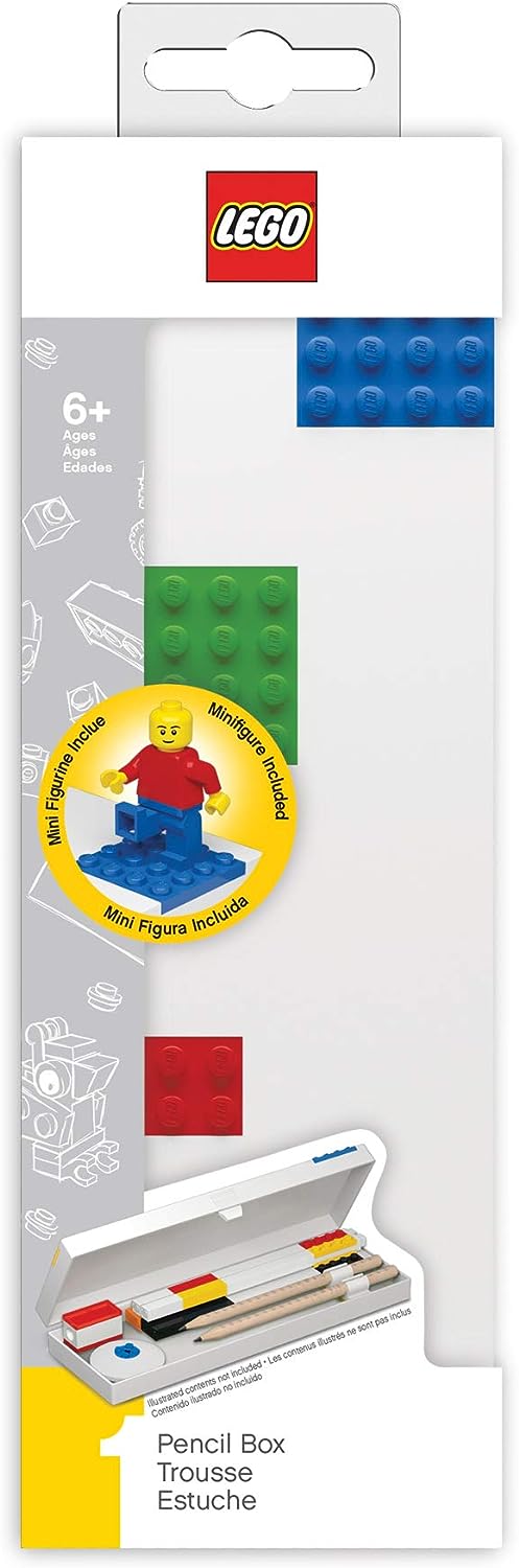 Lego Iconic Pencil Box With Minifigure