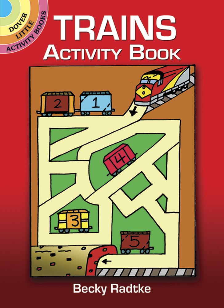 Trains Activity Book