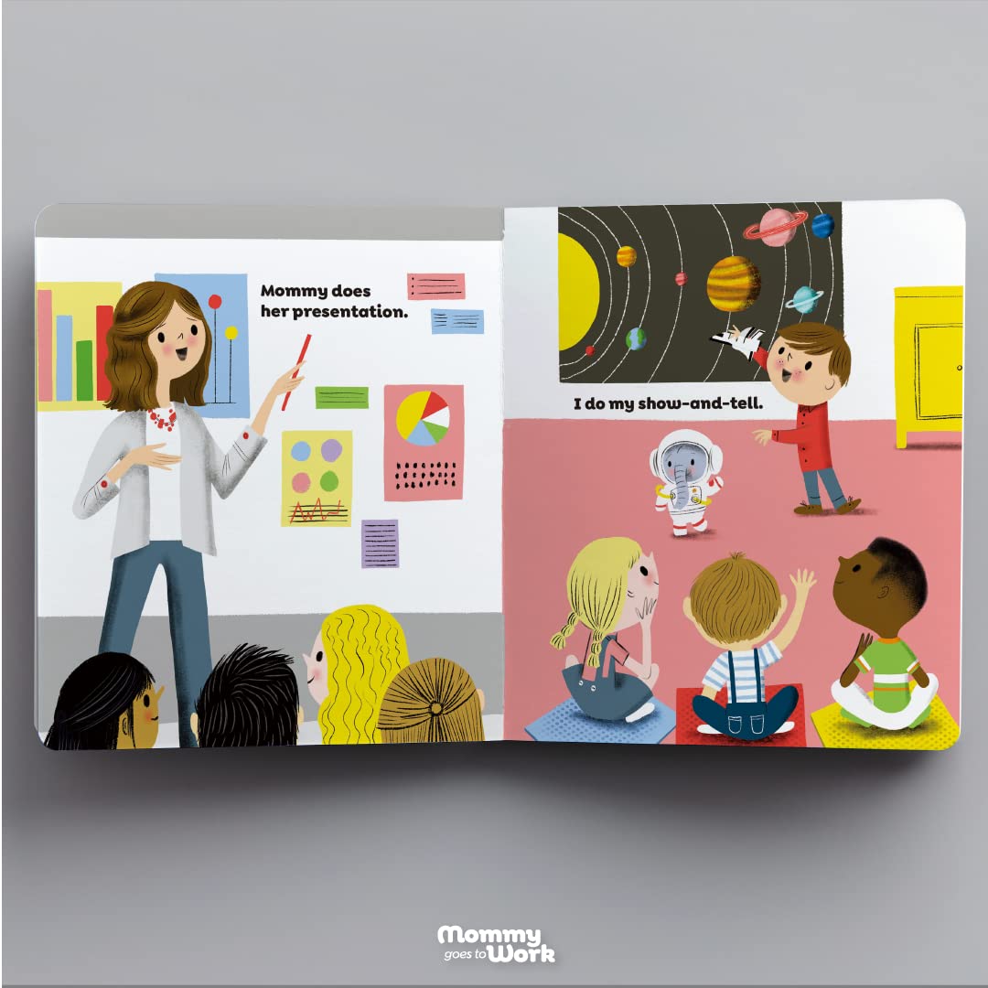 When Mommy Goes to Work Board Book