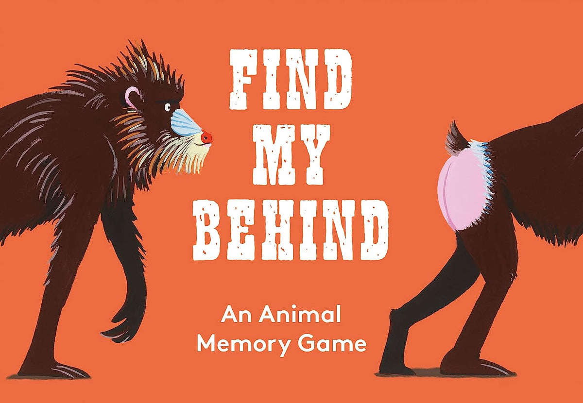 Find My Behind: animal memory game