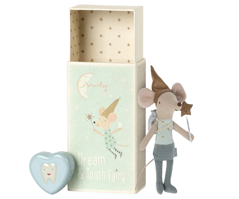 Tooth Fairy Mouse - Blue