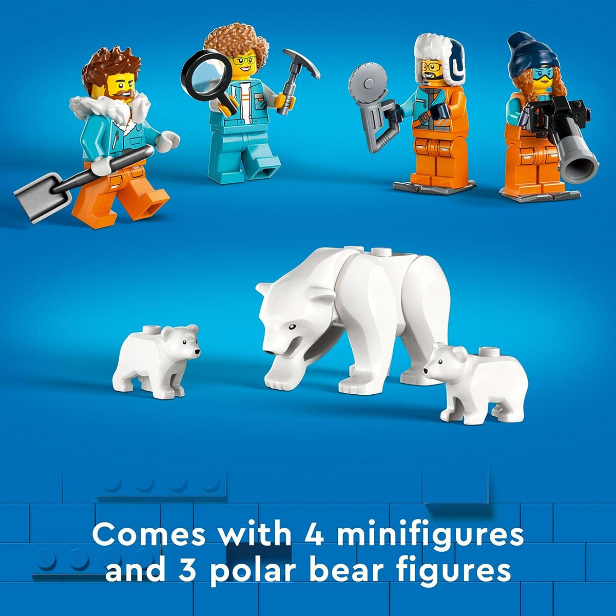 CITY 60378: Arctic Explorer Truck &amp; Mobile Lab