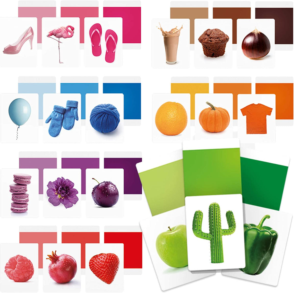 Montessori Colors Flash Cards