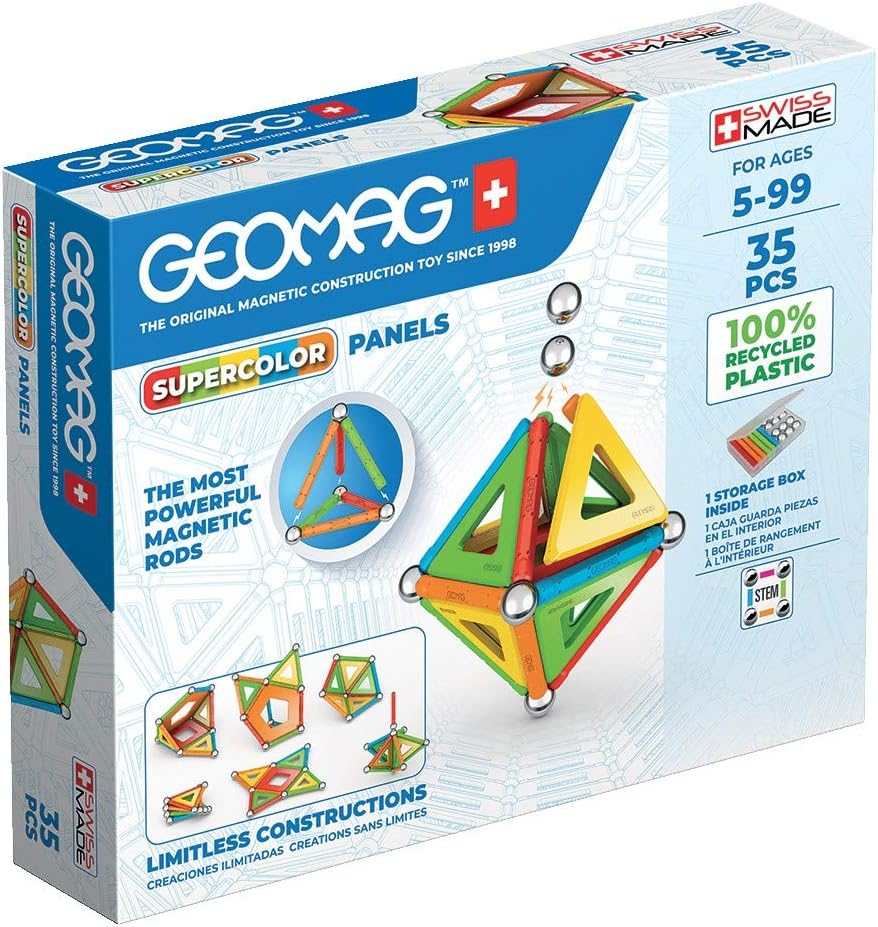 Geomag 35 Piece Supercolor Panels