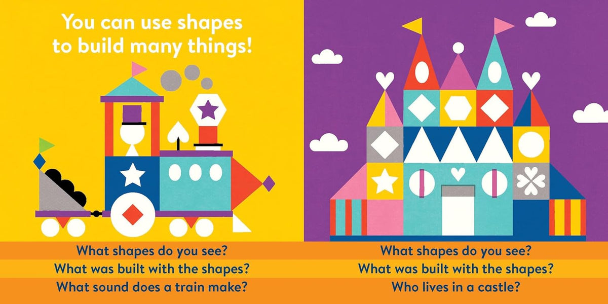 My First Brain Quest: Shapes - A Question and Answer Board Book