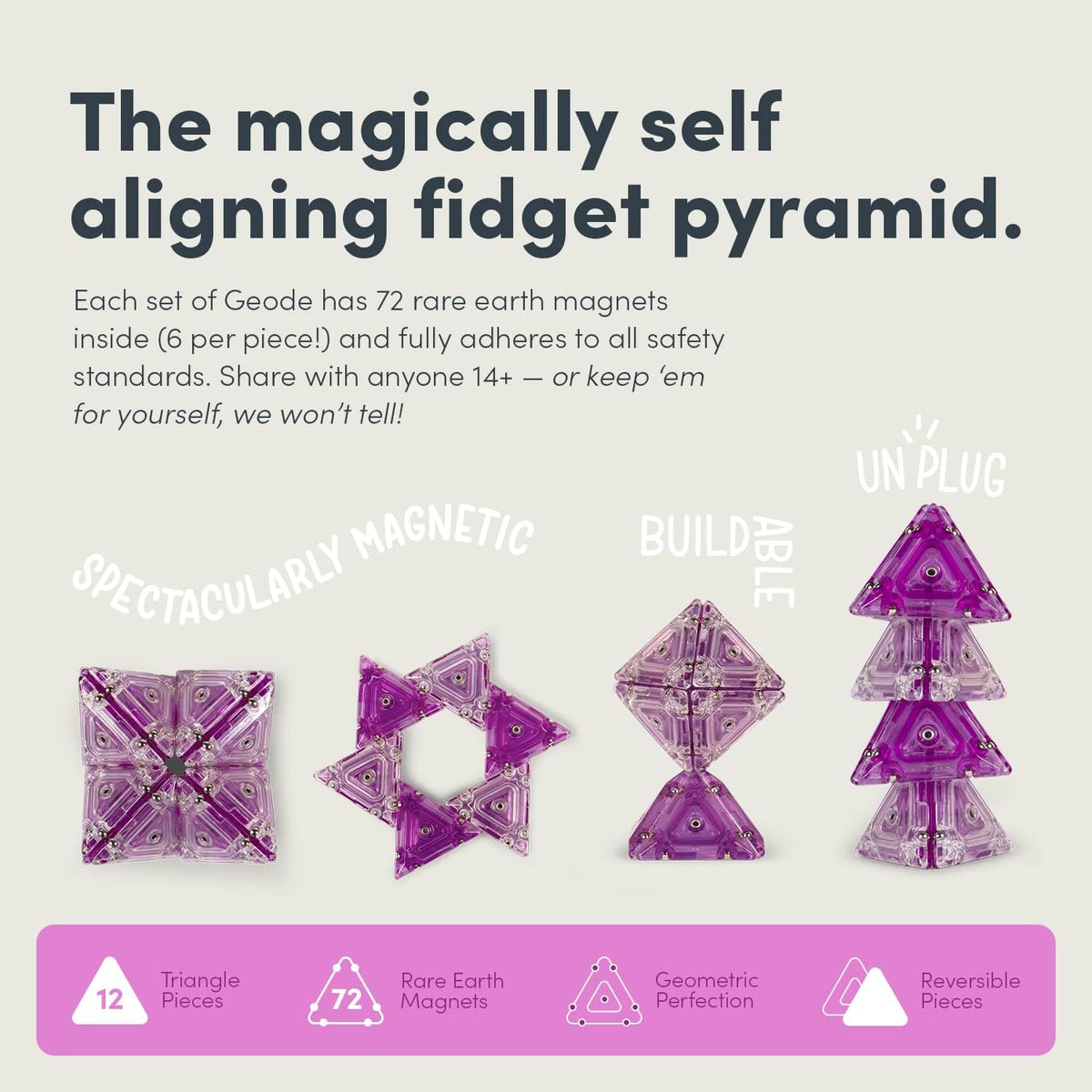 Speks Geode Pyramid