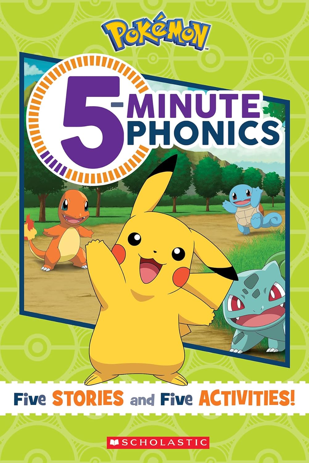 Pokemon: 5 Minute Phonics Five Stories Five Activities
