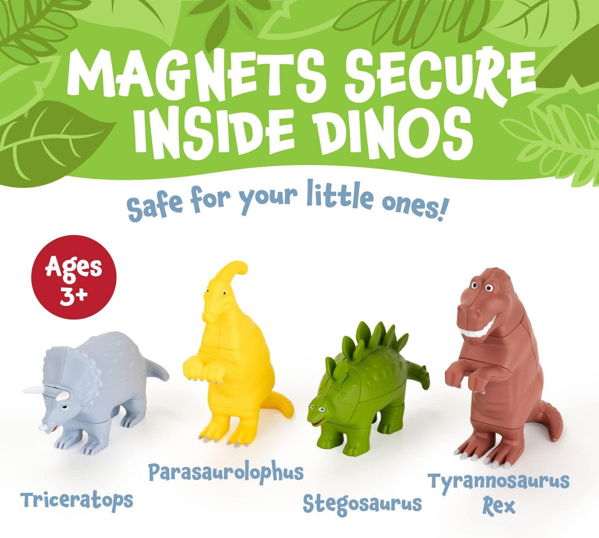 Mini Magnetic Mix Or Match Dinosaurs 1