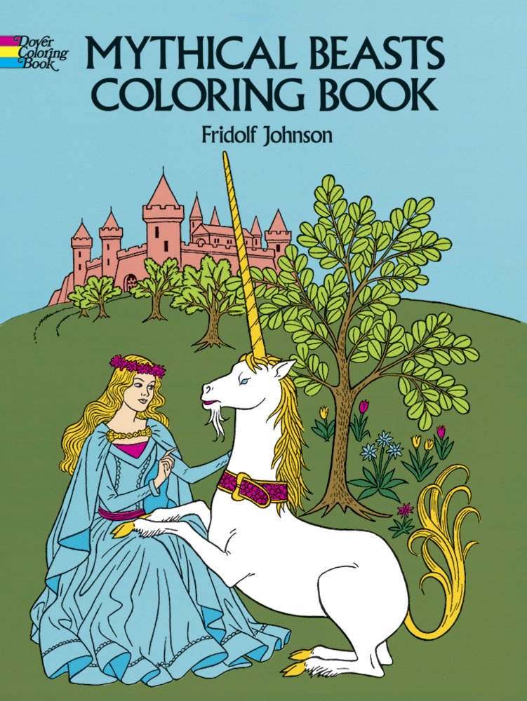 Mythical Beasts Coloring Books