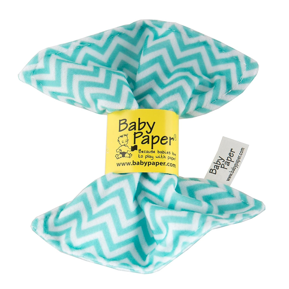 Baby Paper Turquoise Zig Zag