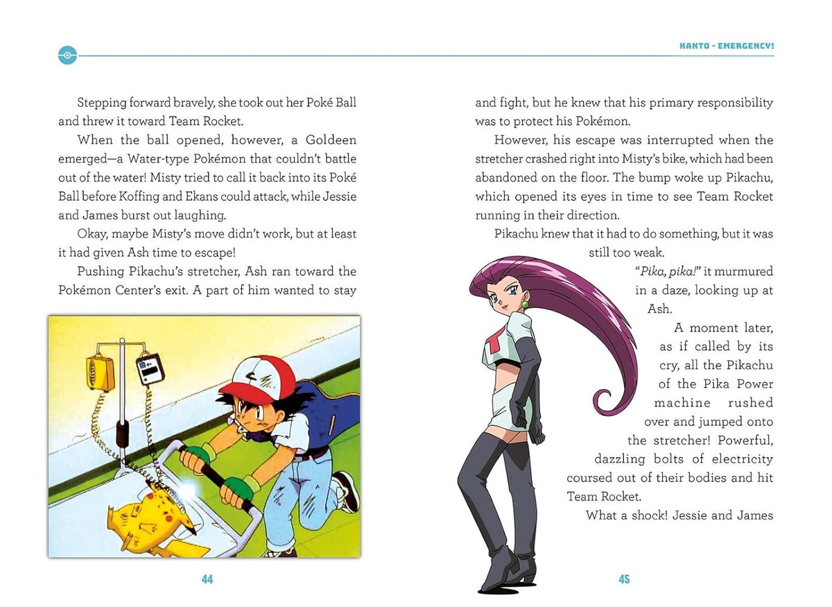 Pokemon: Ash &amp; Pikachu’s Adventures, 8 Stories inside