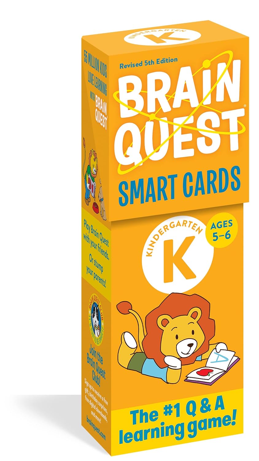 Brain Quest Cards Kindergarten