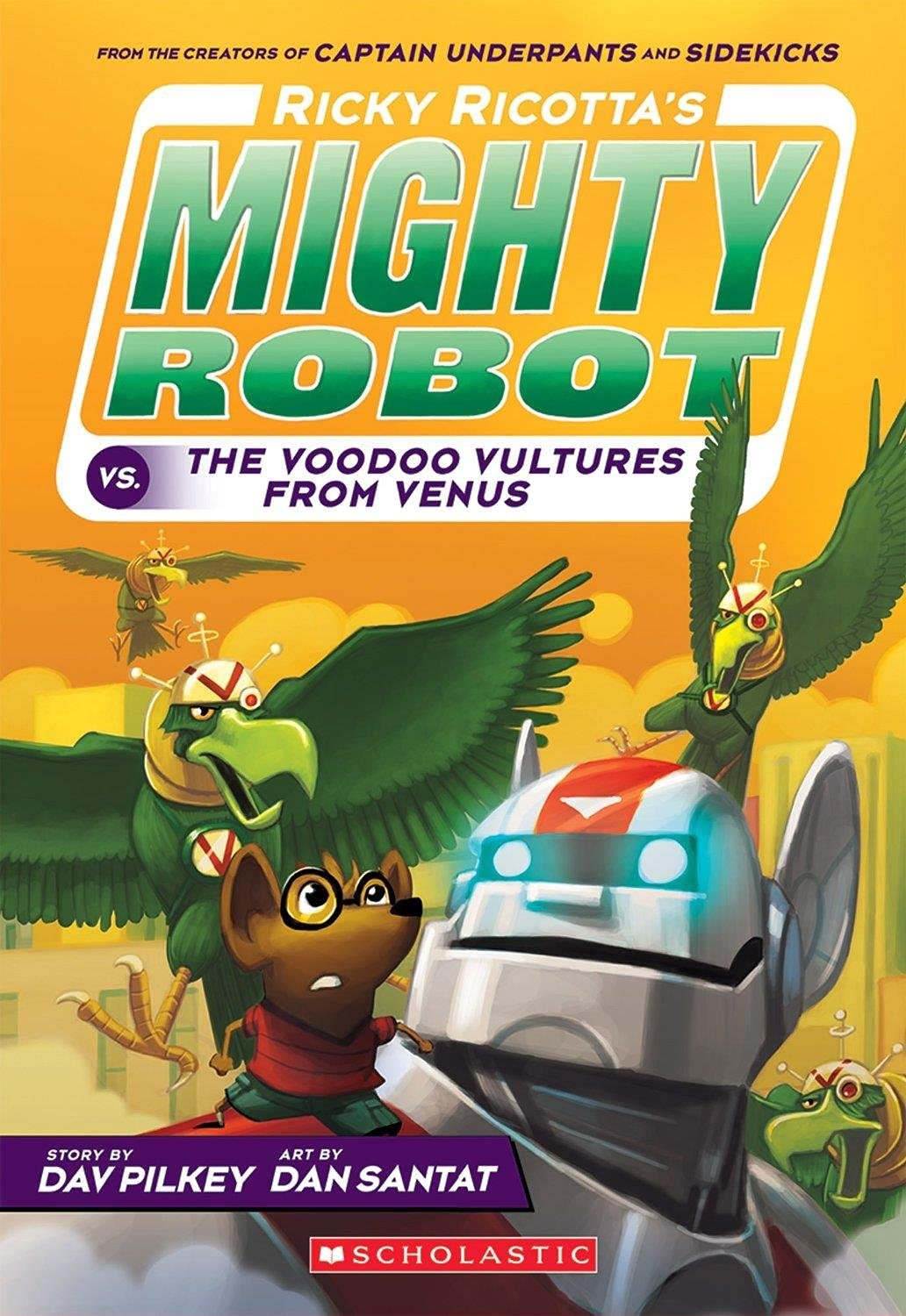 Ricky Ricotta’s Mighty Robot Book Series