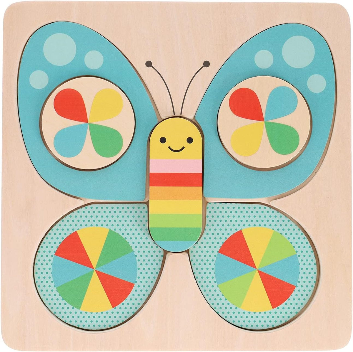 Little Butterfly Chunky Wood Puzzle