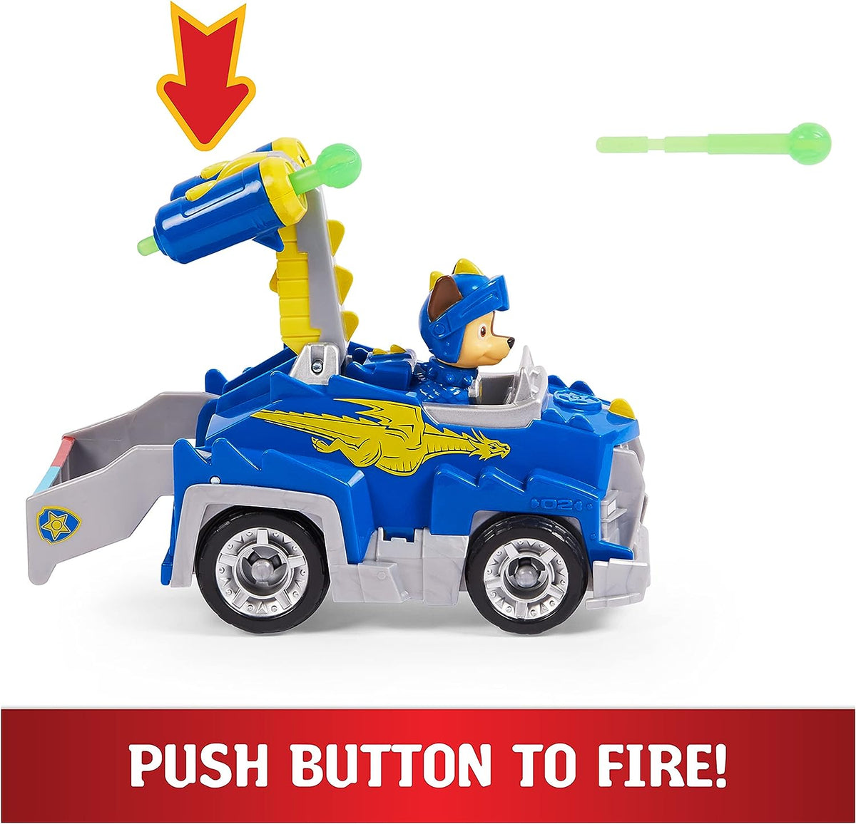 PAW Patrol Rescue Knights Chase Transf Car