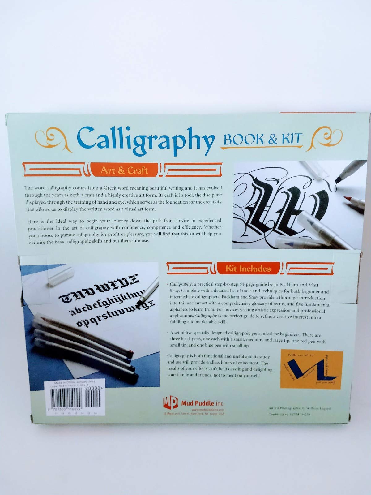 Calligraphy Book & Kit - West Side Kids Inc