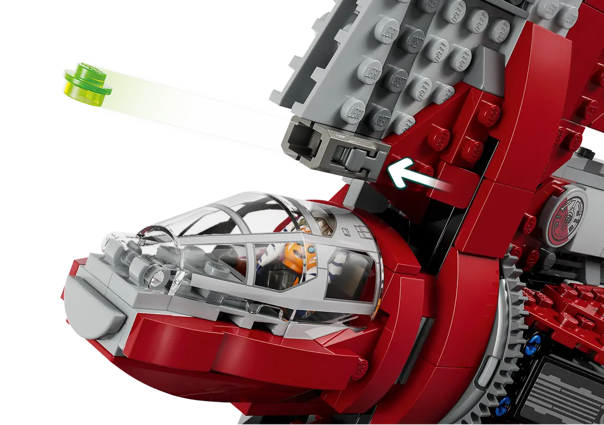 LEGO 75362 Star Wars Ashoka Tano’s T-6 Jedi Shuttle