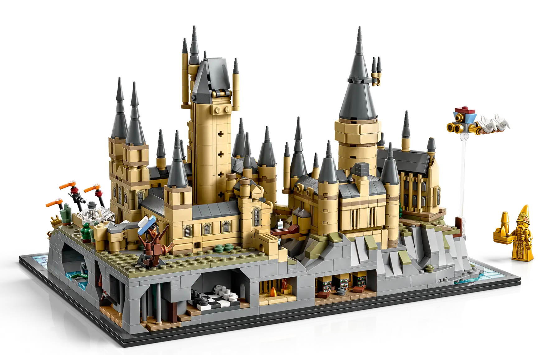 Lego shop architecture hogwarts