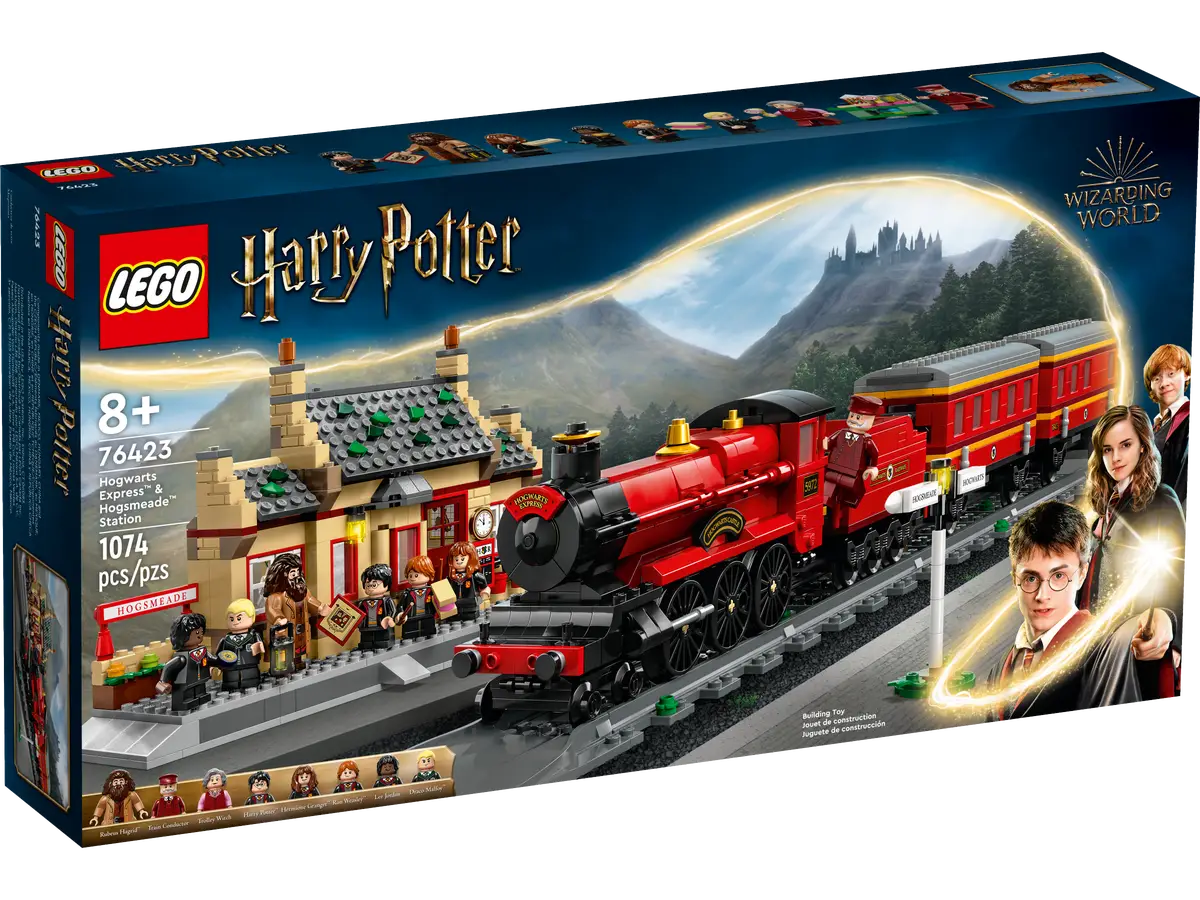HARRY POTTER 76423: Hogwarts Express Train Set with Hogsmeade Station