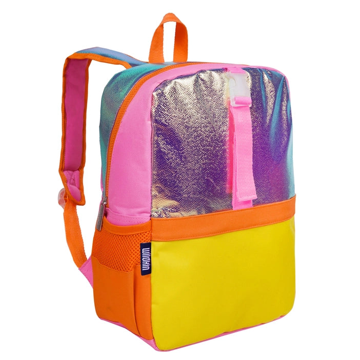 Orange Shimmer Pack-it-All Backpack