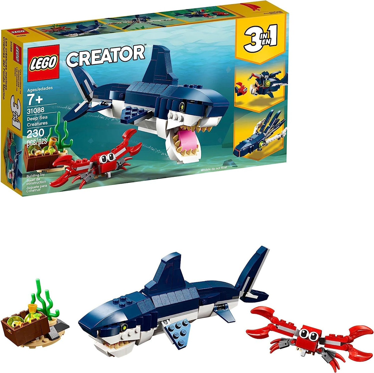 LEGO 31088 CREATOR DEEP SEA CREATURES