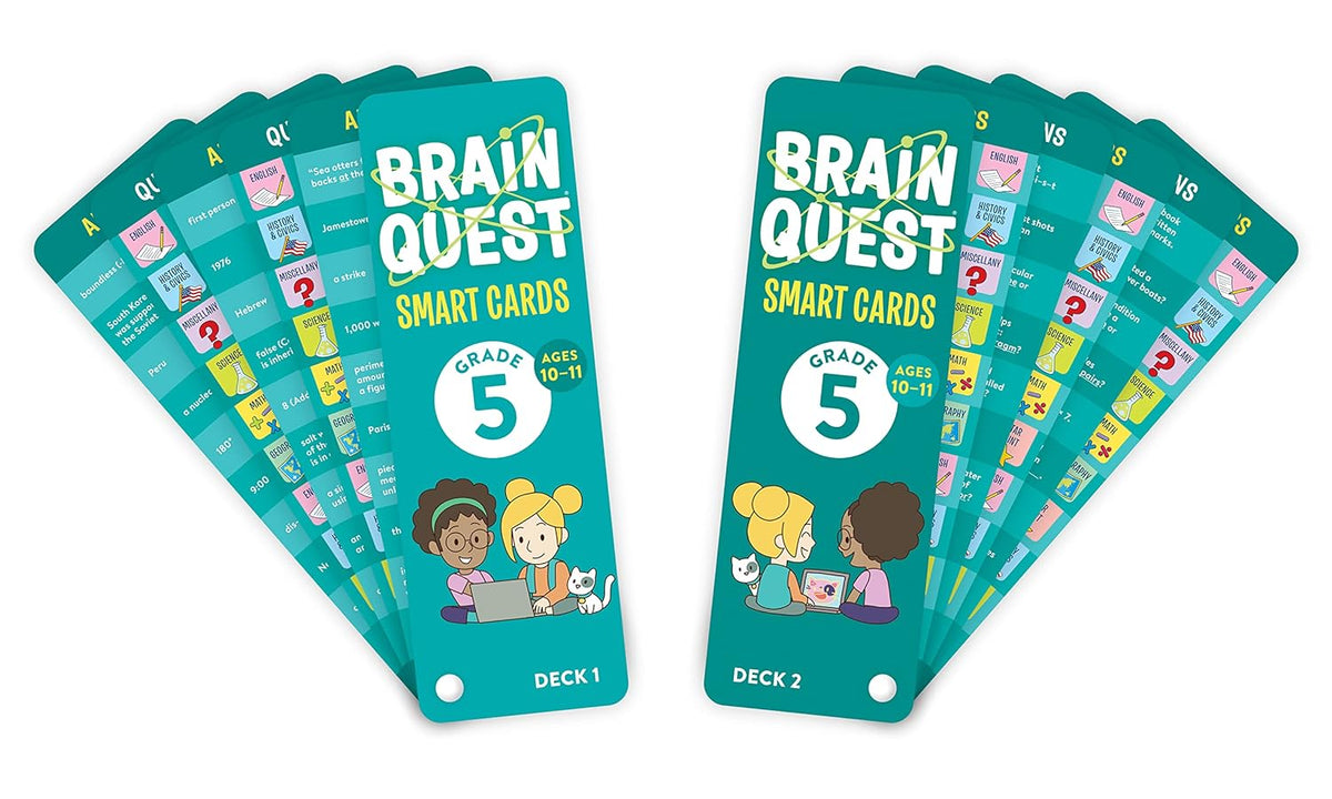 Brain Quest Cards: Grade 5