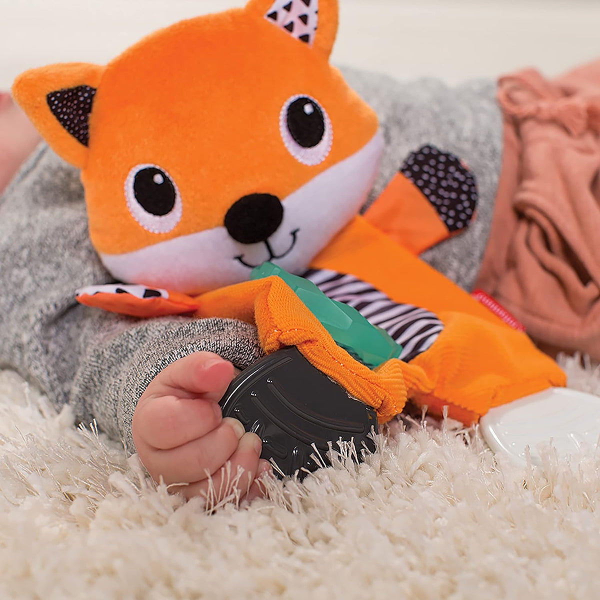 Cuddly Teether Fox