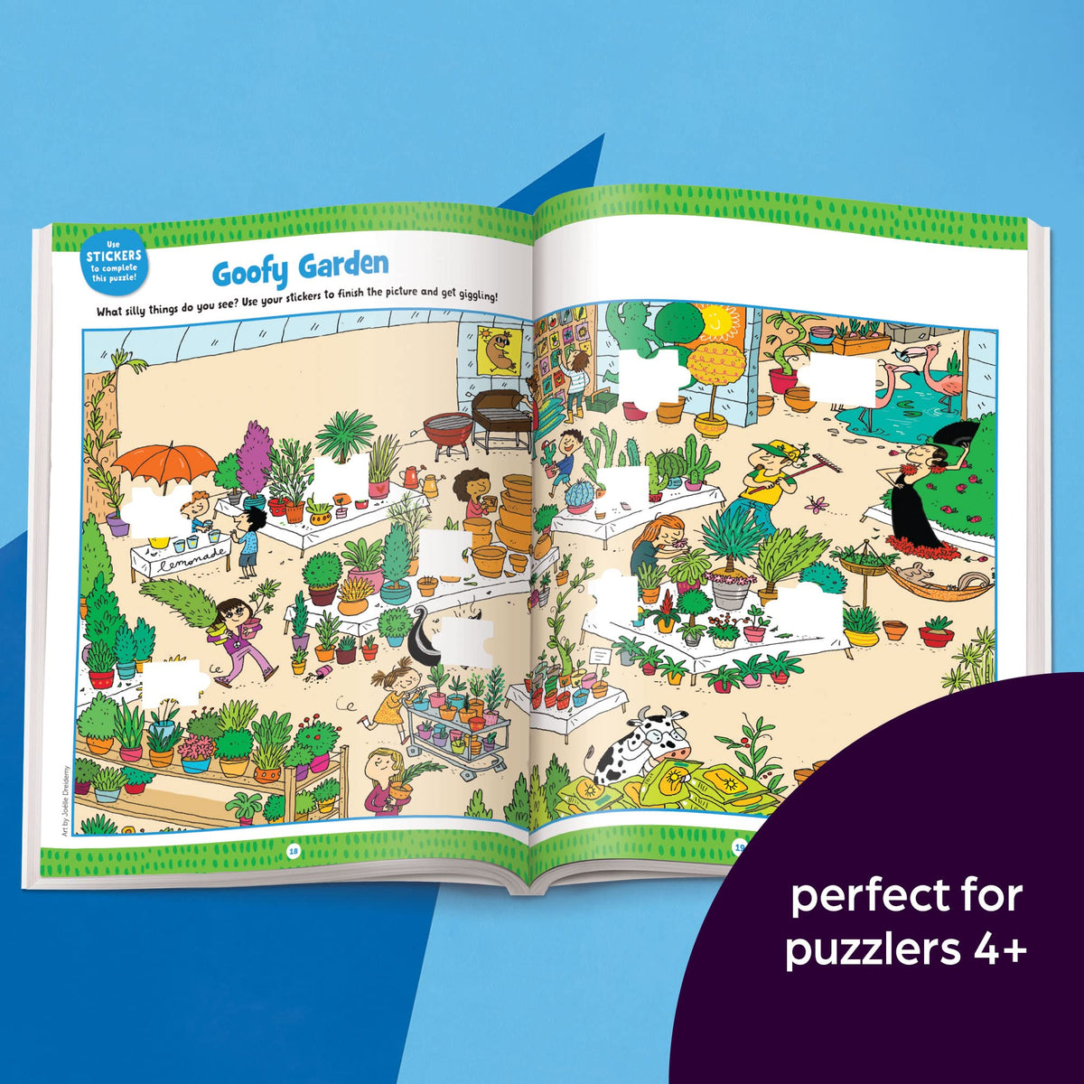 Highlights Jumbo Book of Sticker Puzzles