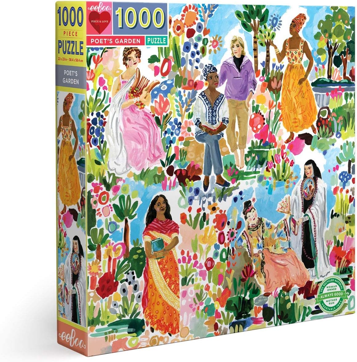 Poet’s Garden 1000 Piece Puzzle
