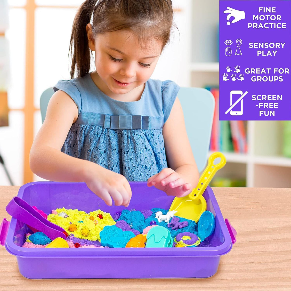 Sensory Bin: Unicorn &amp; Sweet Treats