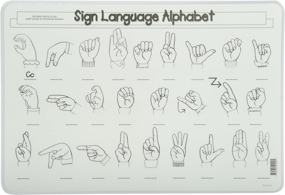MAT SIGN LANGUAGE ABC