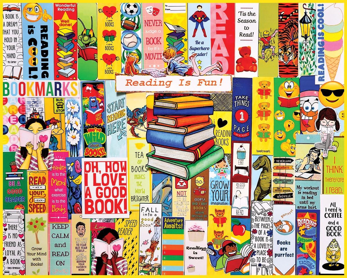 Bookmarks 1000 Piece Puzzle