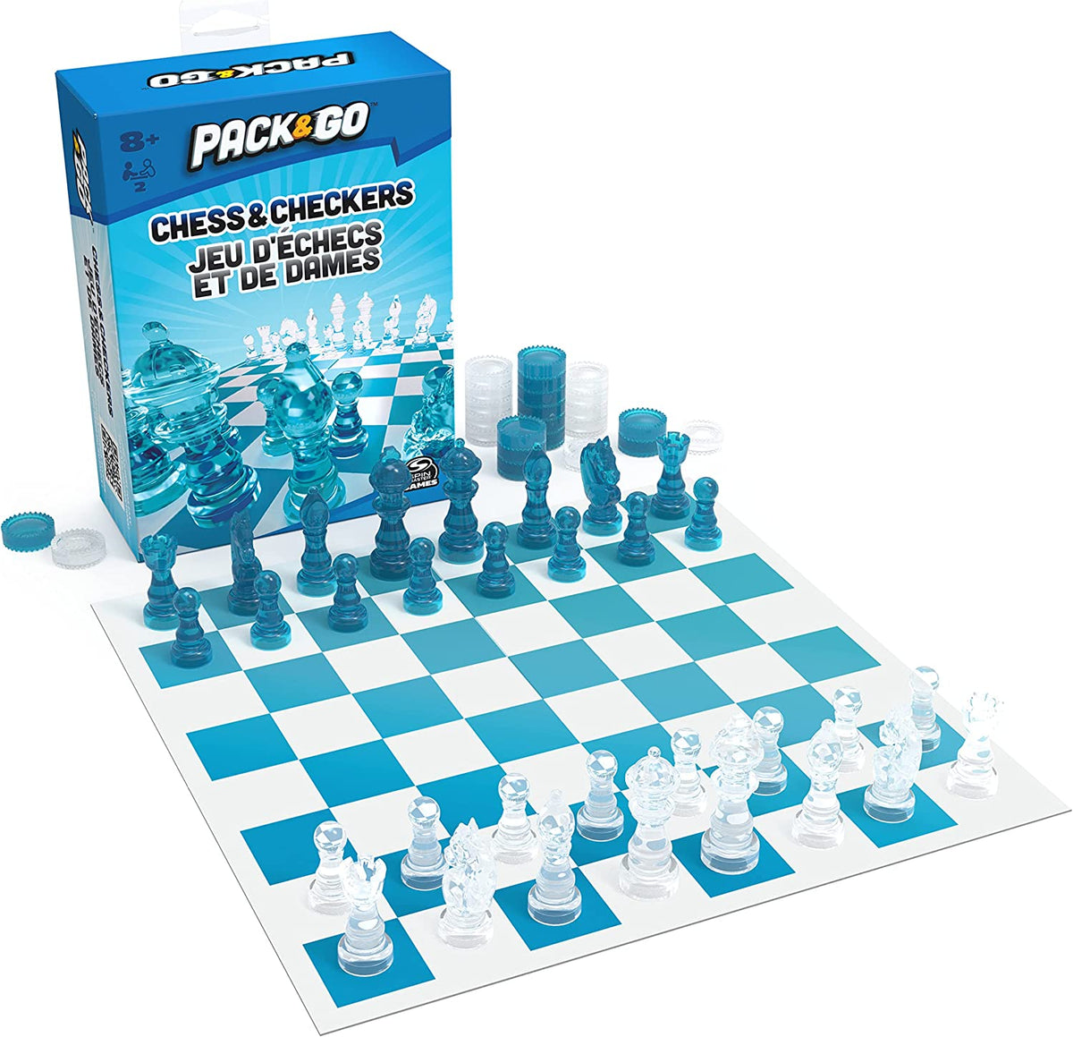 Pack &amp; GO Chess &amp; Checkers