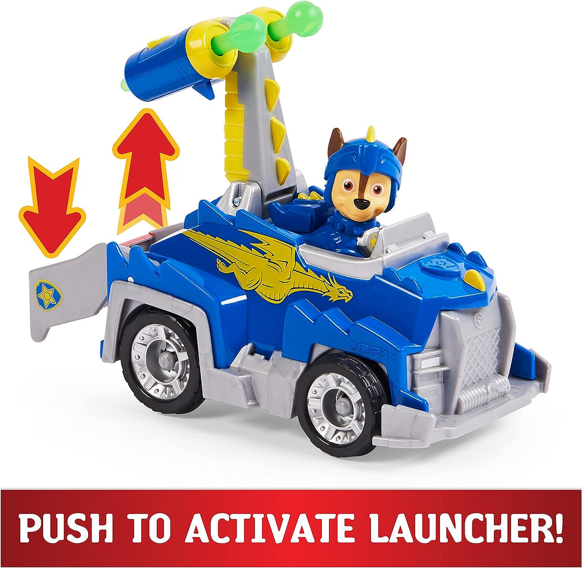 PAW Patrol Rescue Knights Chase Transf Car