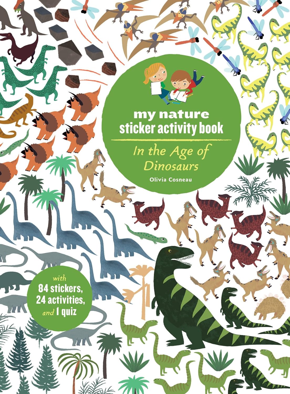 My Nature Sticker Sticker Activity Book - In the Age of the Dinosaurs