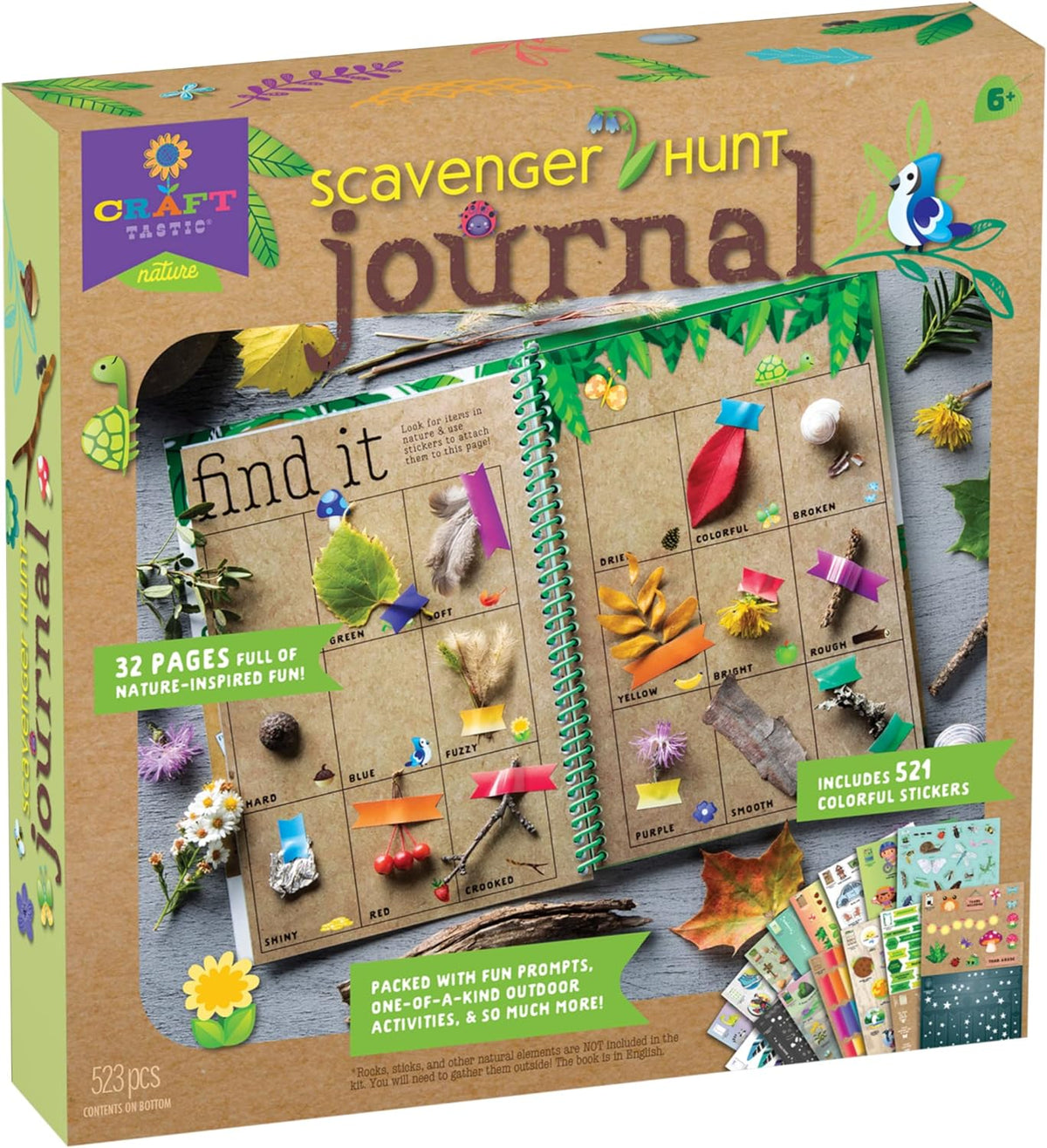 Scavenger Hunt Nature Journal