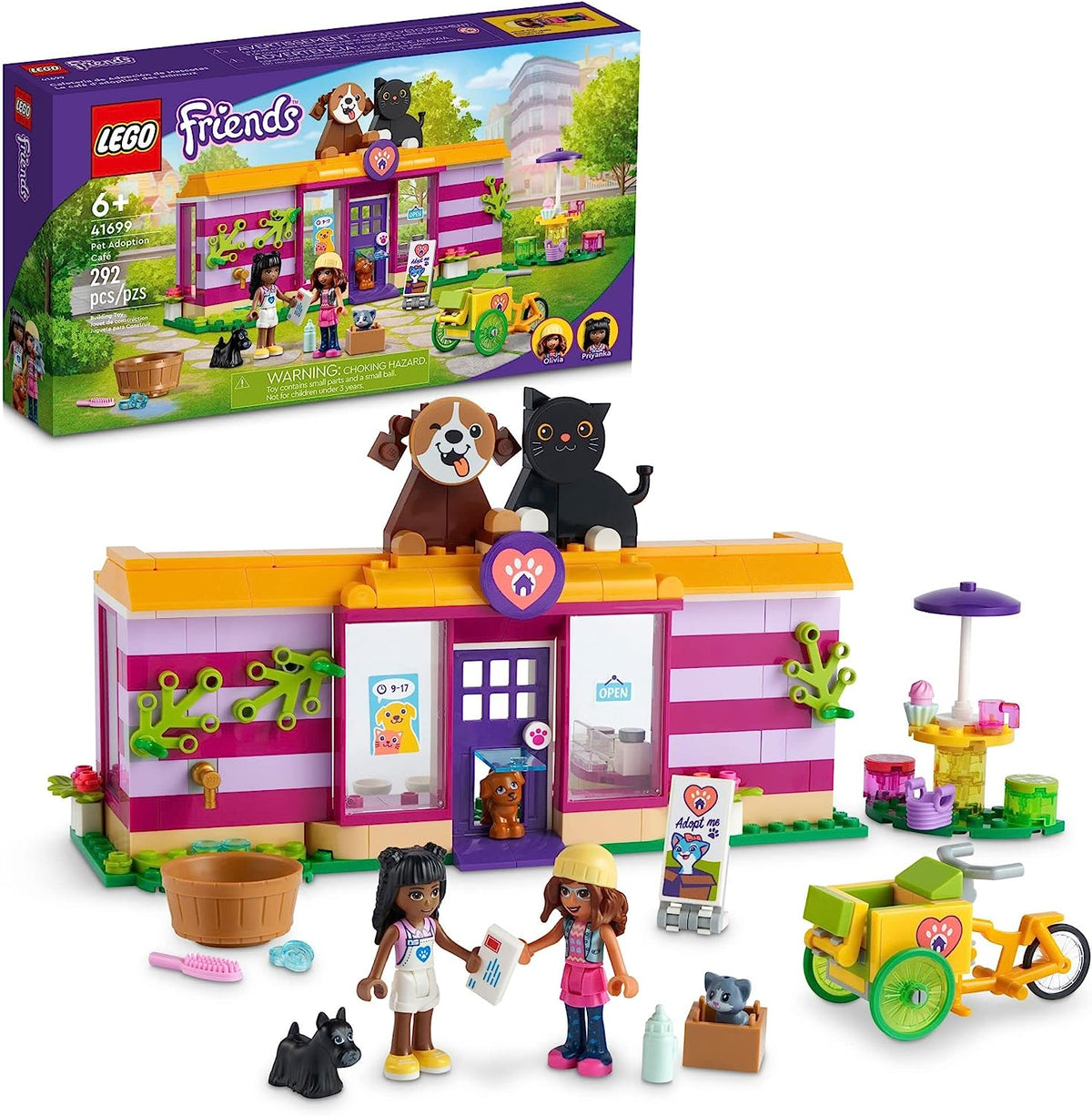 Lego 41699 Pet Adoption Cafe