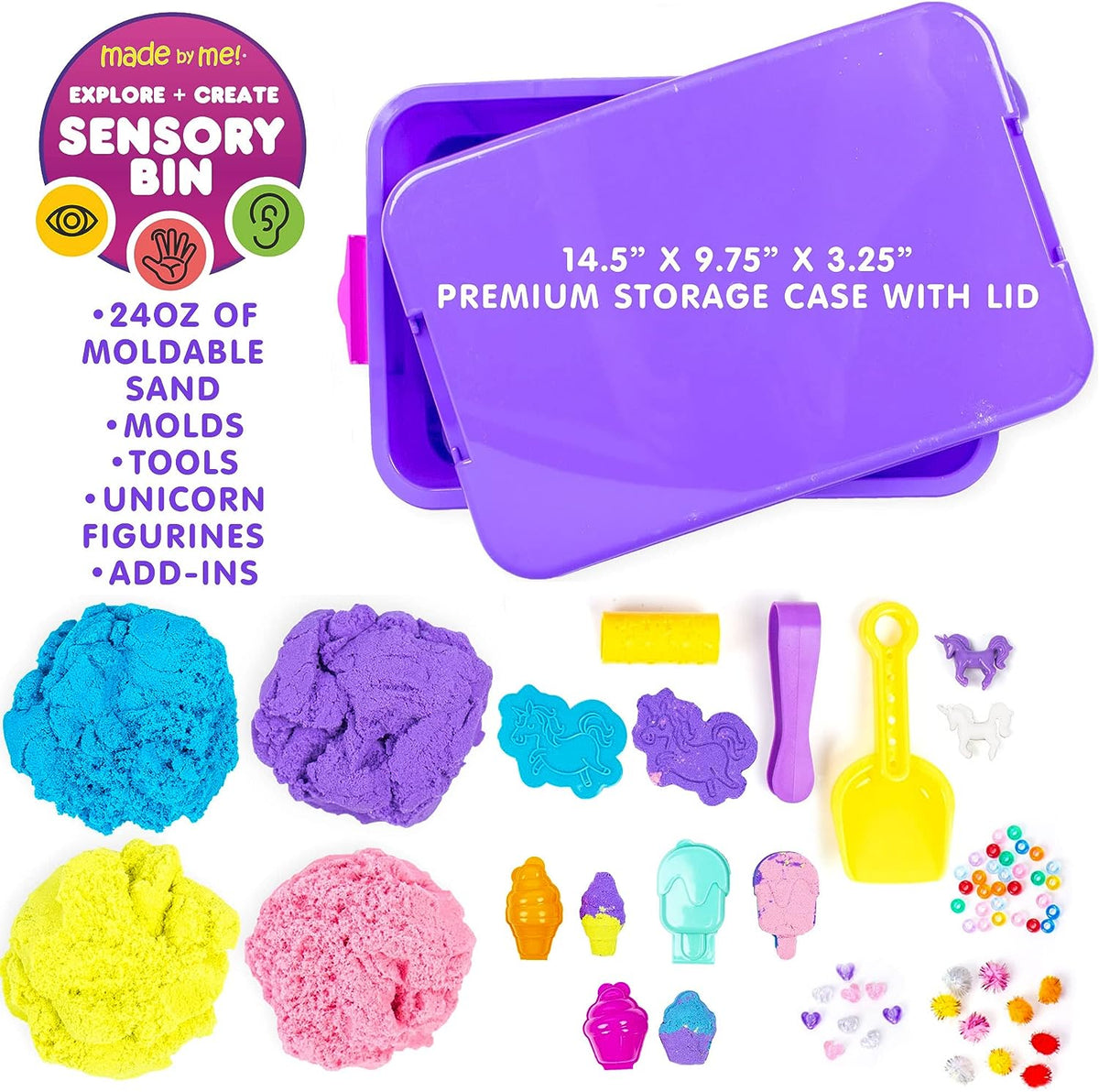 Sensory Bin: Unicorn &amp; Sweet Treats