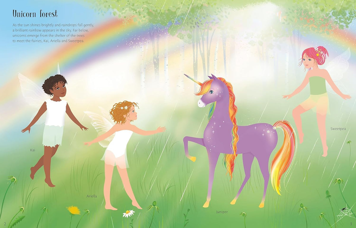 Sticker Dolly Dressing: Rainbow Unicorns Sticker Book
