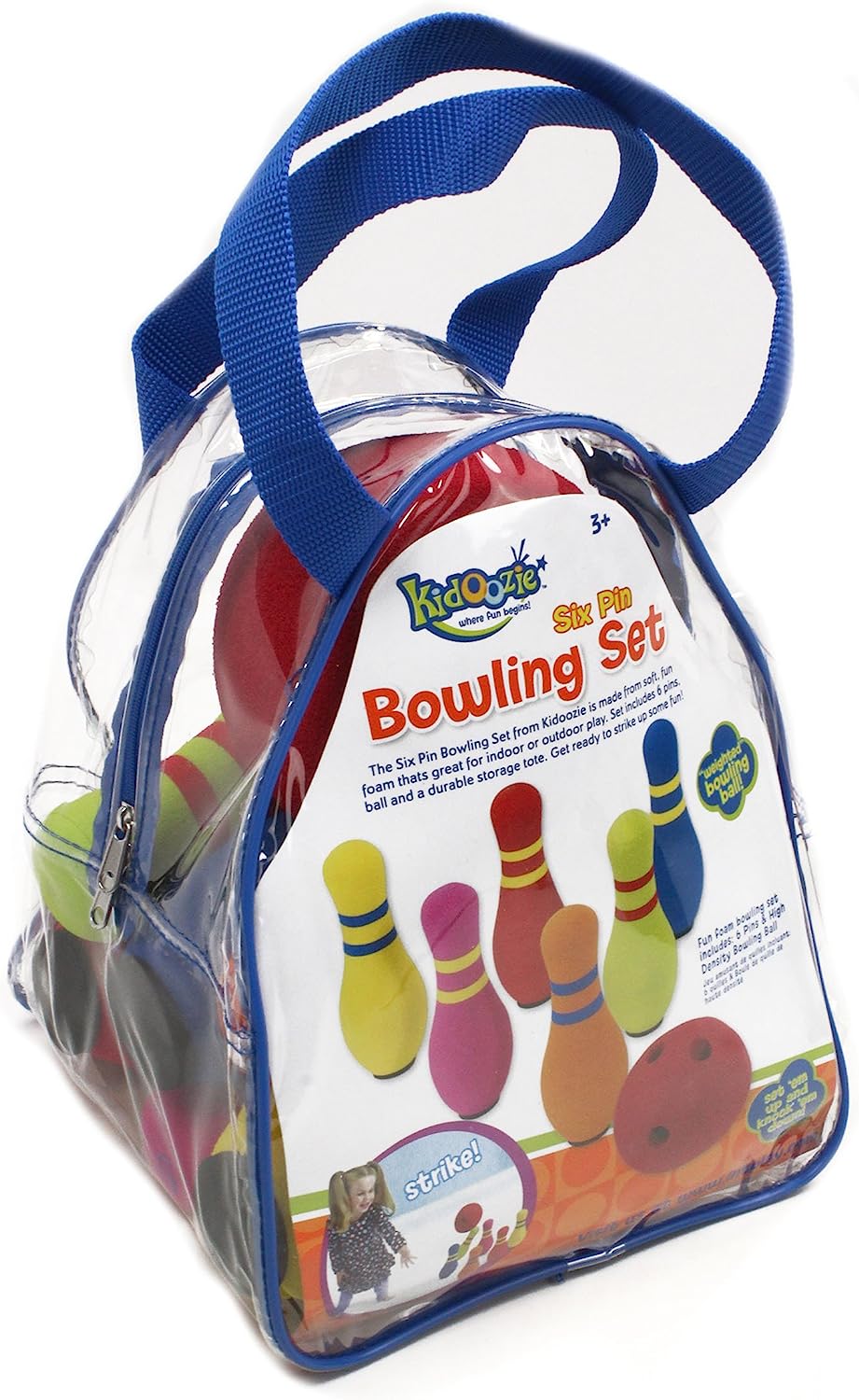 KIDOOZIE BOWLING SET SIX PIN